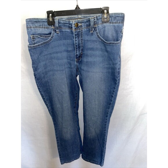 Lee Extreme Comfort Women’s Bootcut Jeans Size 32x27 Blue Cowgirl Rodeo Western - Picture 1 of 12